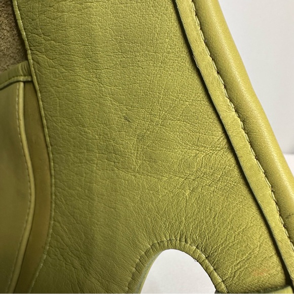 Coach 9993 Lime Green Leather Mini Bucket Shoulder Bag Crossbody Vintage Y2K - Picture 11 of 16